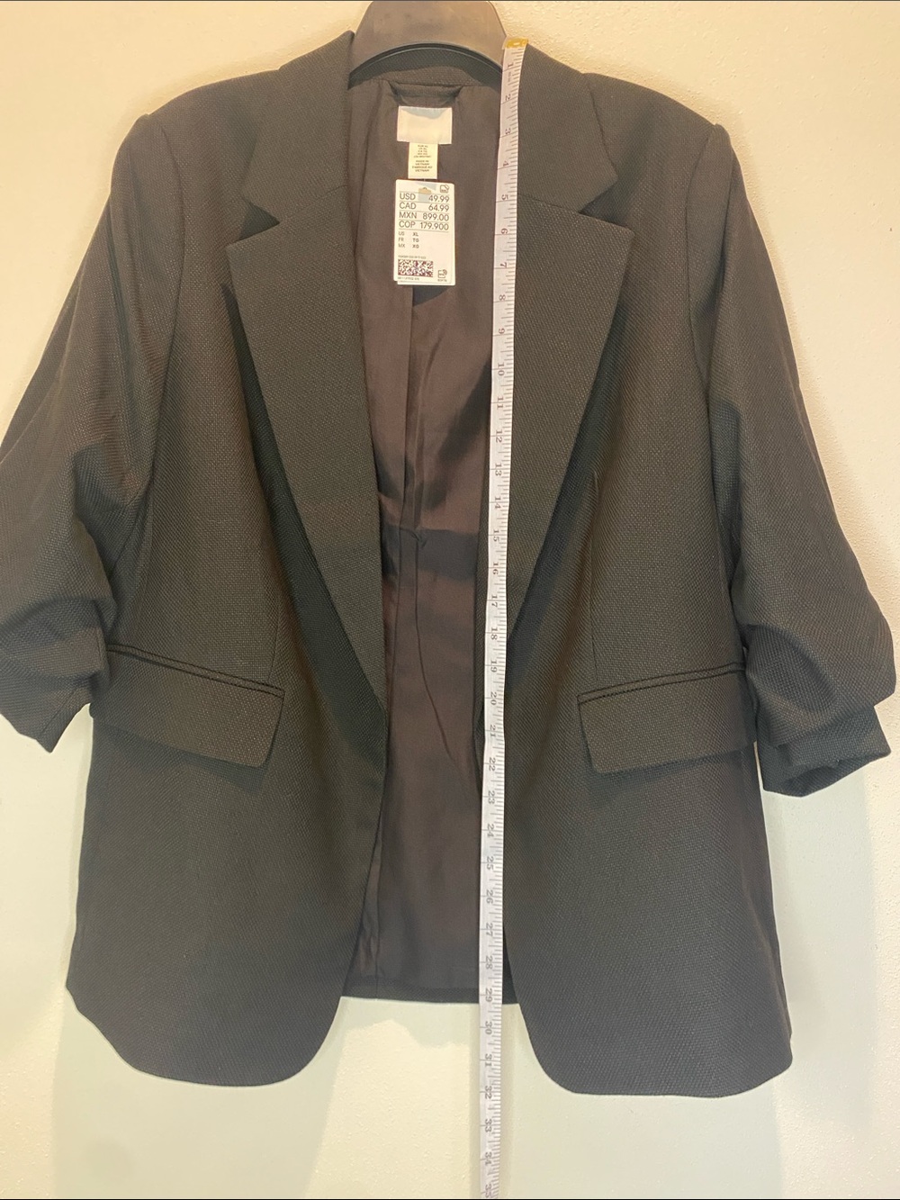 Black Blazer Jacket - Women’s - H&M - Picture 7 of 8